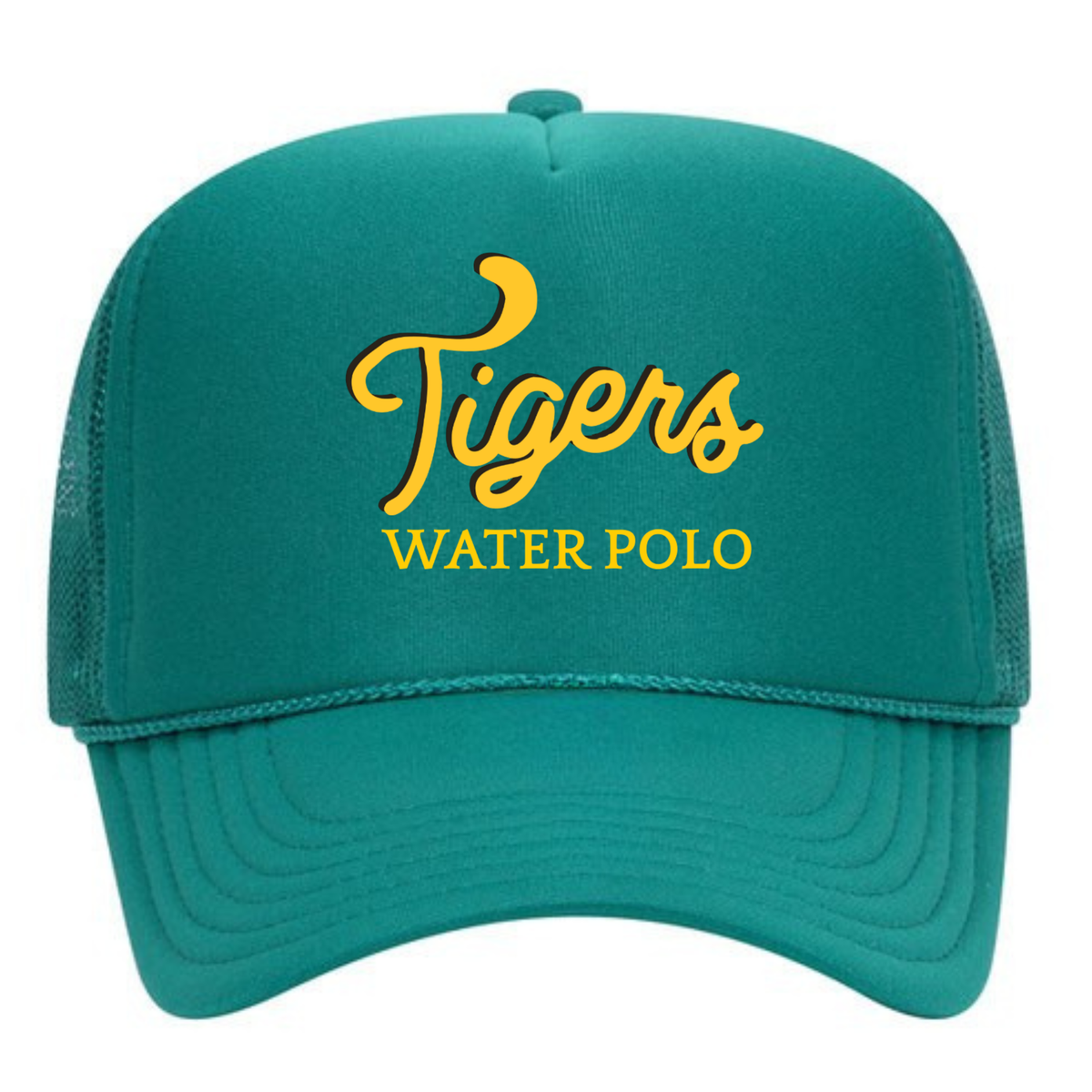 SLO Tigers Water Polo Foam Trucker - Teal