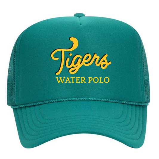 SLO Tigers Water Polo Foam Trucker - Teal