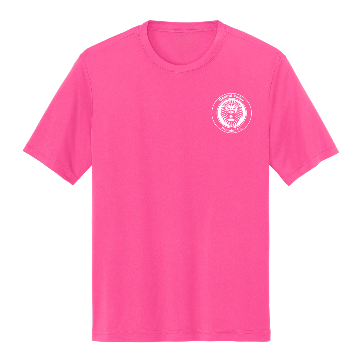 Dri-Fit CVP Tee White Logo - Neon Pink