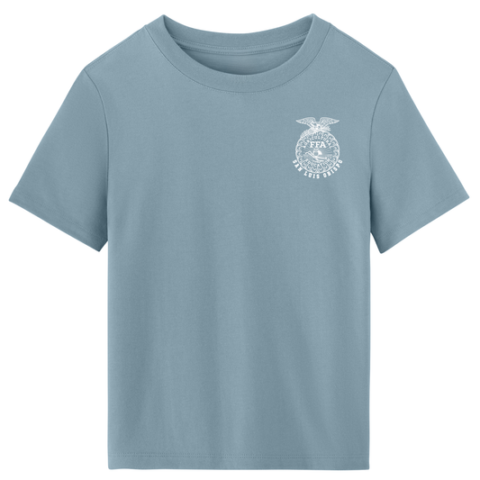 SLO FFA Women's 6 oz. Heavyweight Tee - Vintage Denim