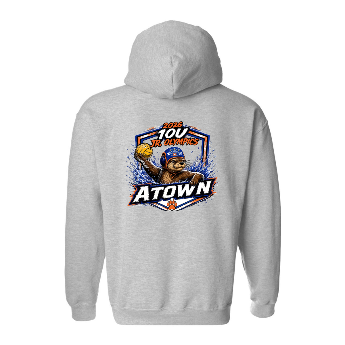 A-Town 10U J.O. Hoodie - Sport Grey