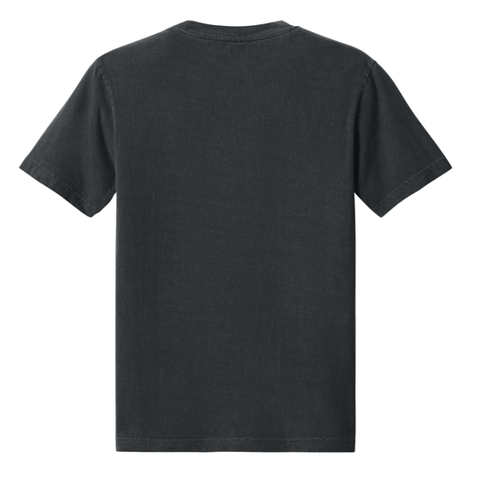 SLOHS Water Polo Logo Garment Dyed Tee - Washed Black