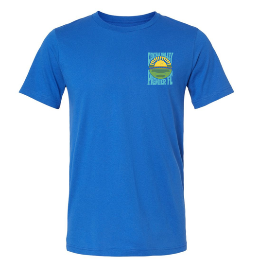 CVP Sunset Logo T-Shirt - Royal
