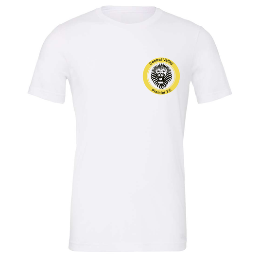 YOUTH CVP Black/Yellow logo T-Shirt - White