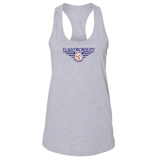 Women's Flight Academy Volleyball Jersey Racerback Tank - Athletic Heather