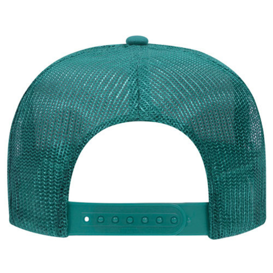 SLO Tiger Head Water Polo Foam Trucker - Teal