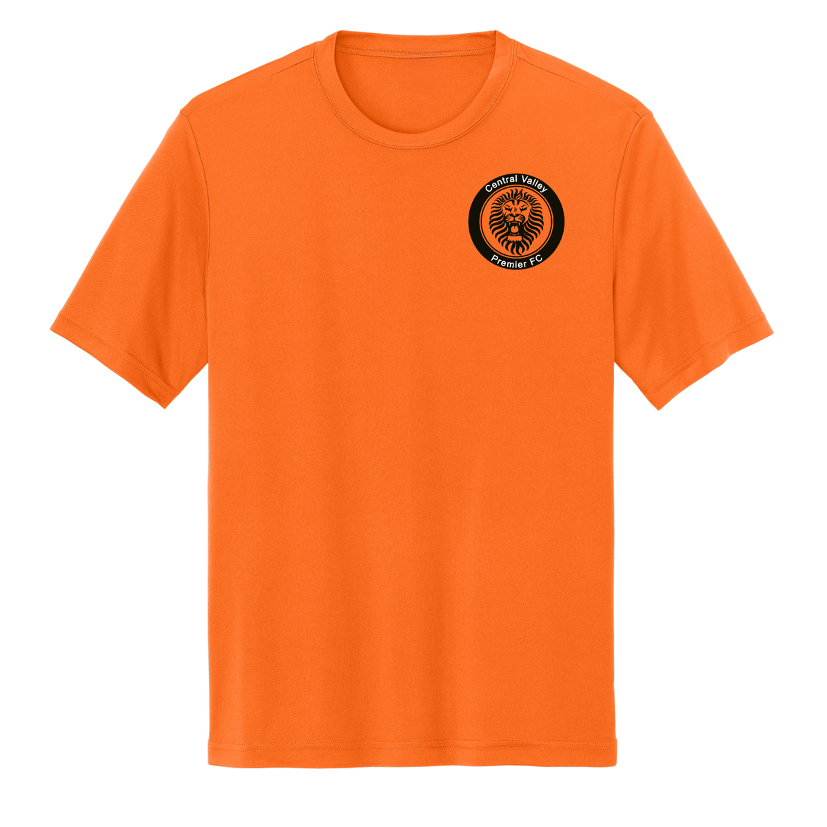 YOUTH Dri-Fit CVP Tee Black Logo - Neon Orange