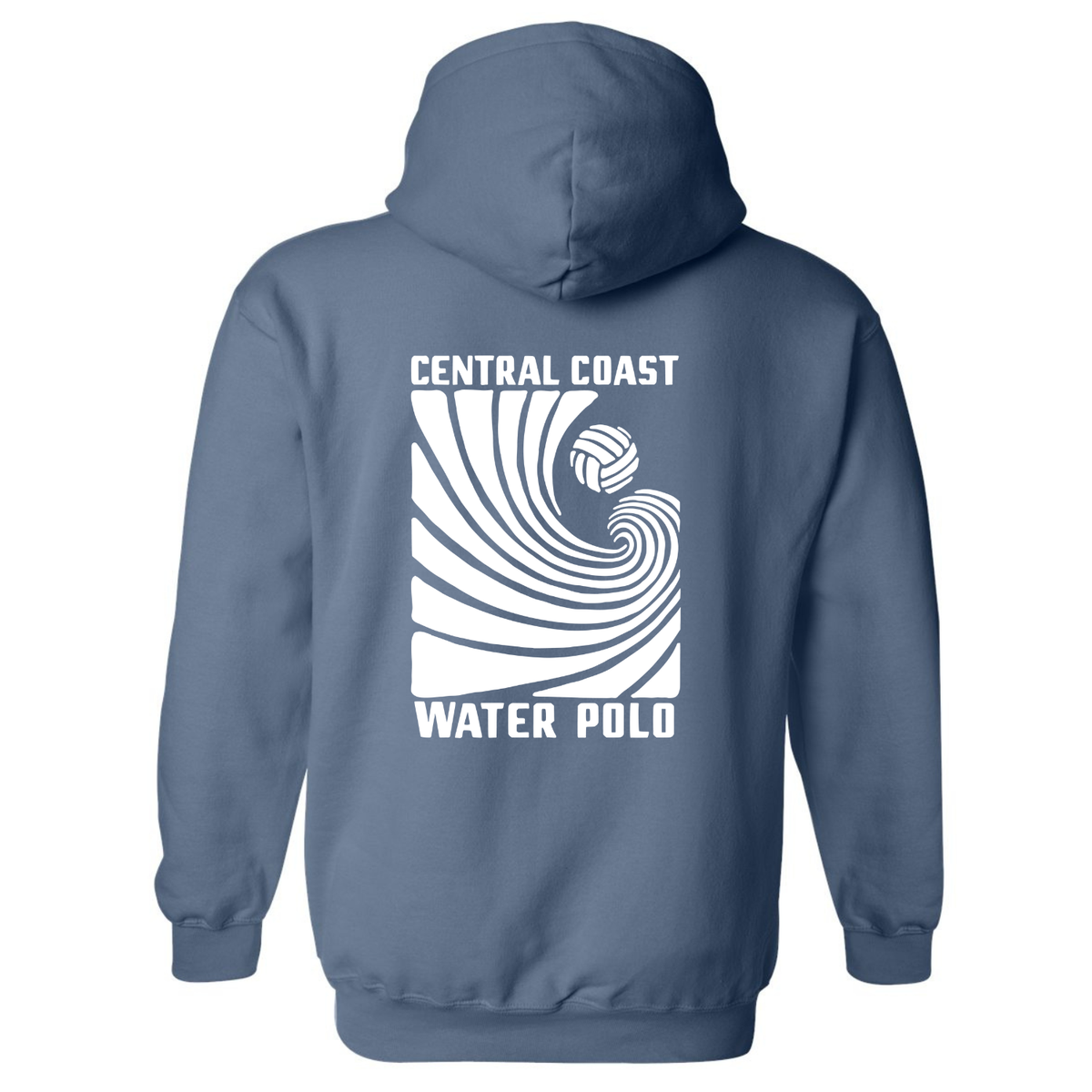 CCWP Wave Logo Hoodie - Indi Blue