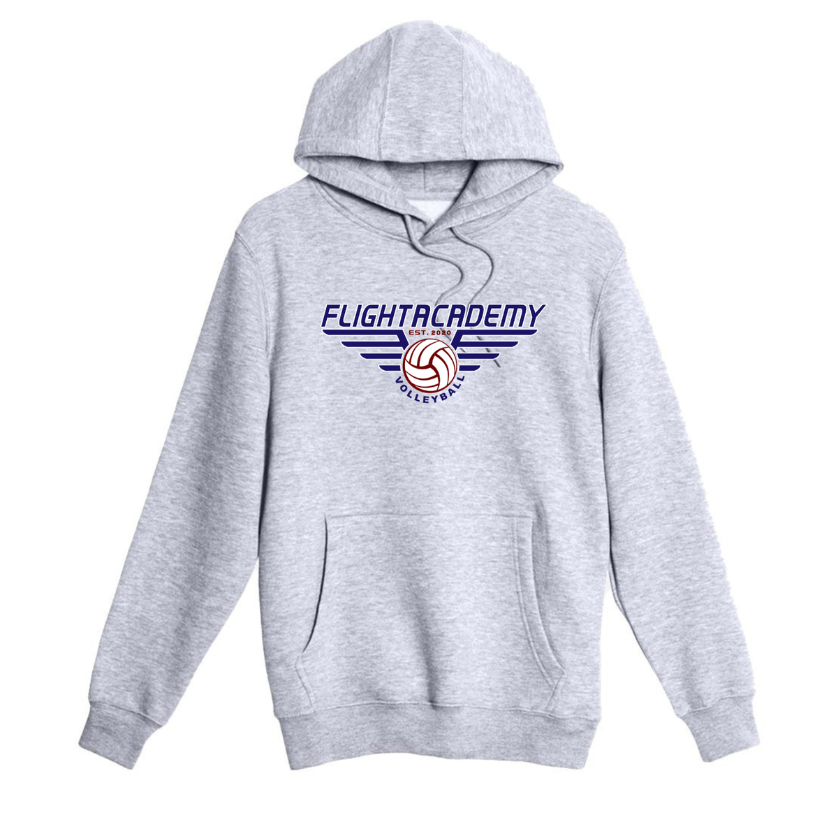 Flight Academy Hoodie - Heather Grey