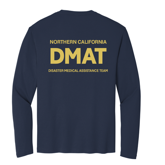OFFICIAL - DMAT Dri-Fit Long Sleeve Crewneck - Navy