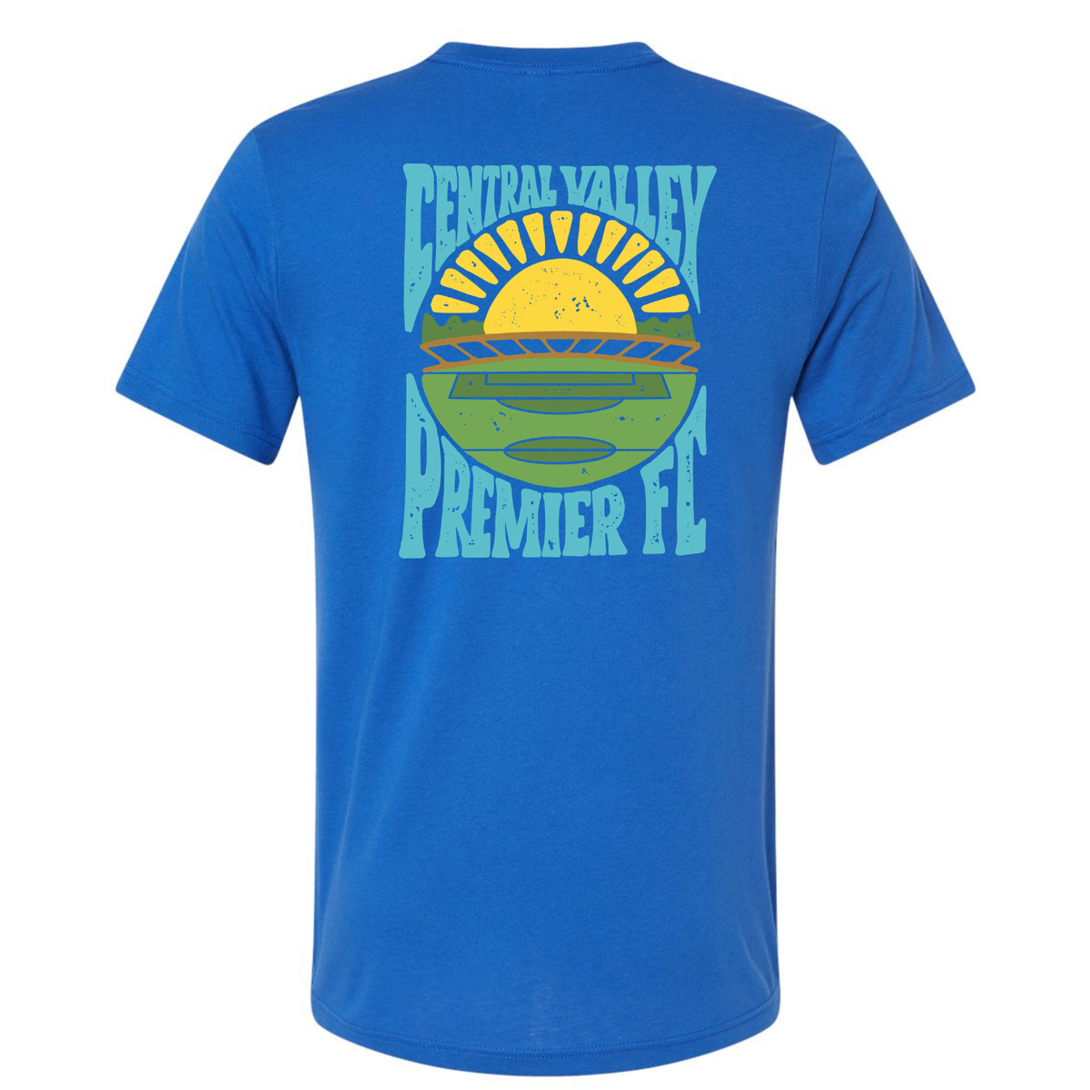 YOUTH CVP Sunset logo T-Shirt - Royal