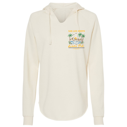 SLO Polo Polo Paradise Wave Wash Hooded Sweatshirt - Bone