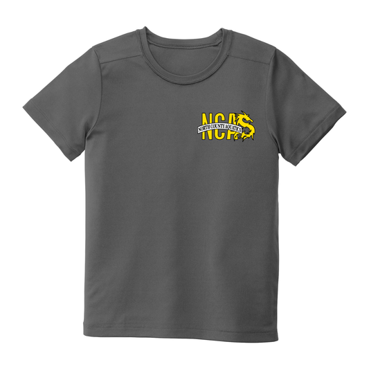 YOUTH UPF 50 NCA Performance Tee - Dark Smoke Grey