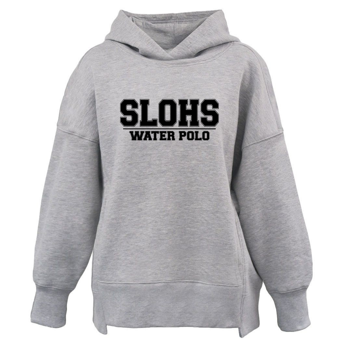 Women's Oversize Hoodie SLOHS Water Polo - Grey