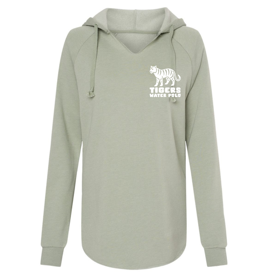 SLO Polo Tiger Jungle Wave Wash Hooded Sweatshirt - Sage