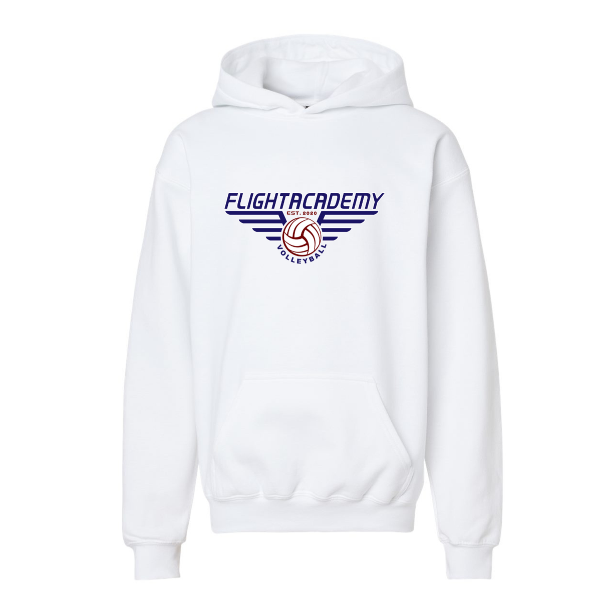 YOUTH Flight Academy Hoodie - White