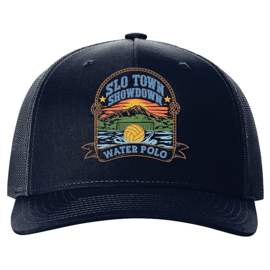 SLO Town Showdown Richardson Trucker - Navy/Navy