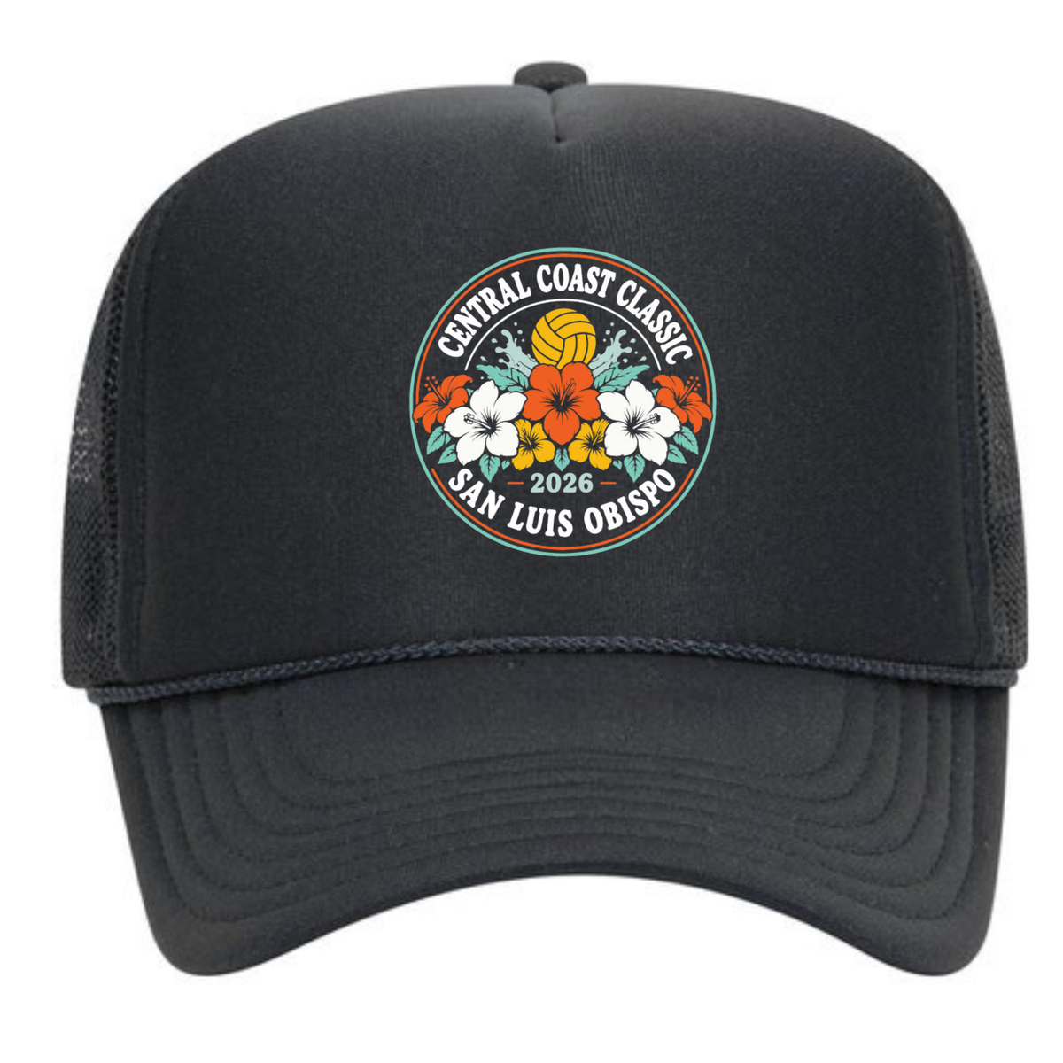 C.C. Classic Water Polo 2026 Foam Trucker - Charcoal