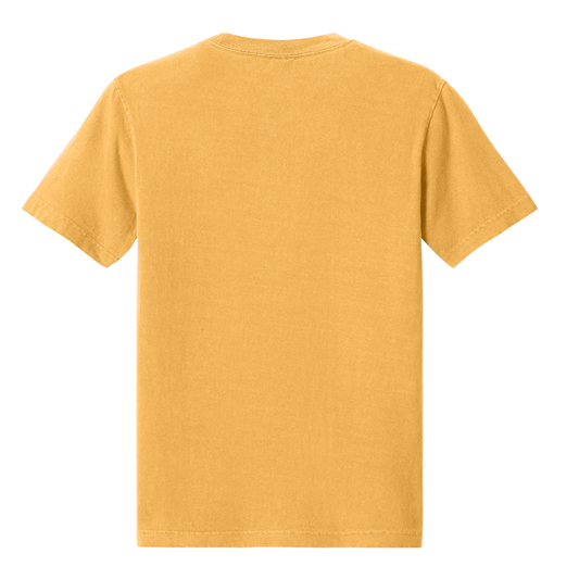 SLOHS Water Polo Logo Garment Dyed Tee - Washed Mustard