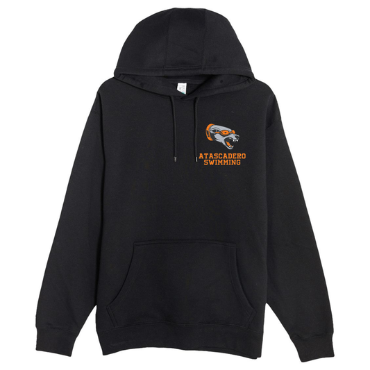 AHS Swimming Block Hound Hoodie - Black
