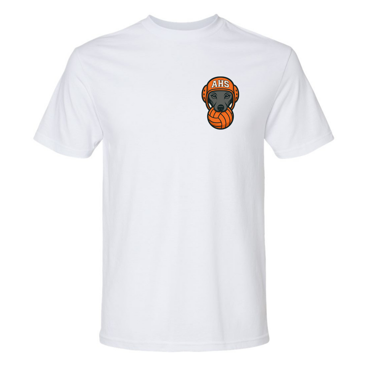 Atascadero High Polo Sponsor Short Sleeve T-Shirt White
