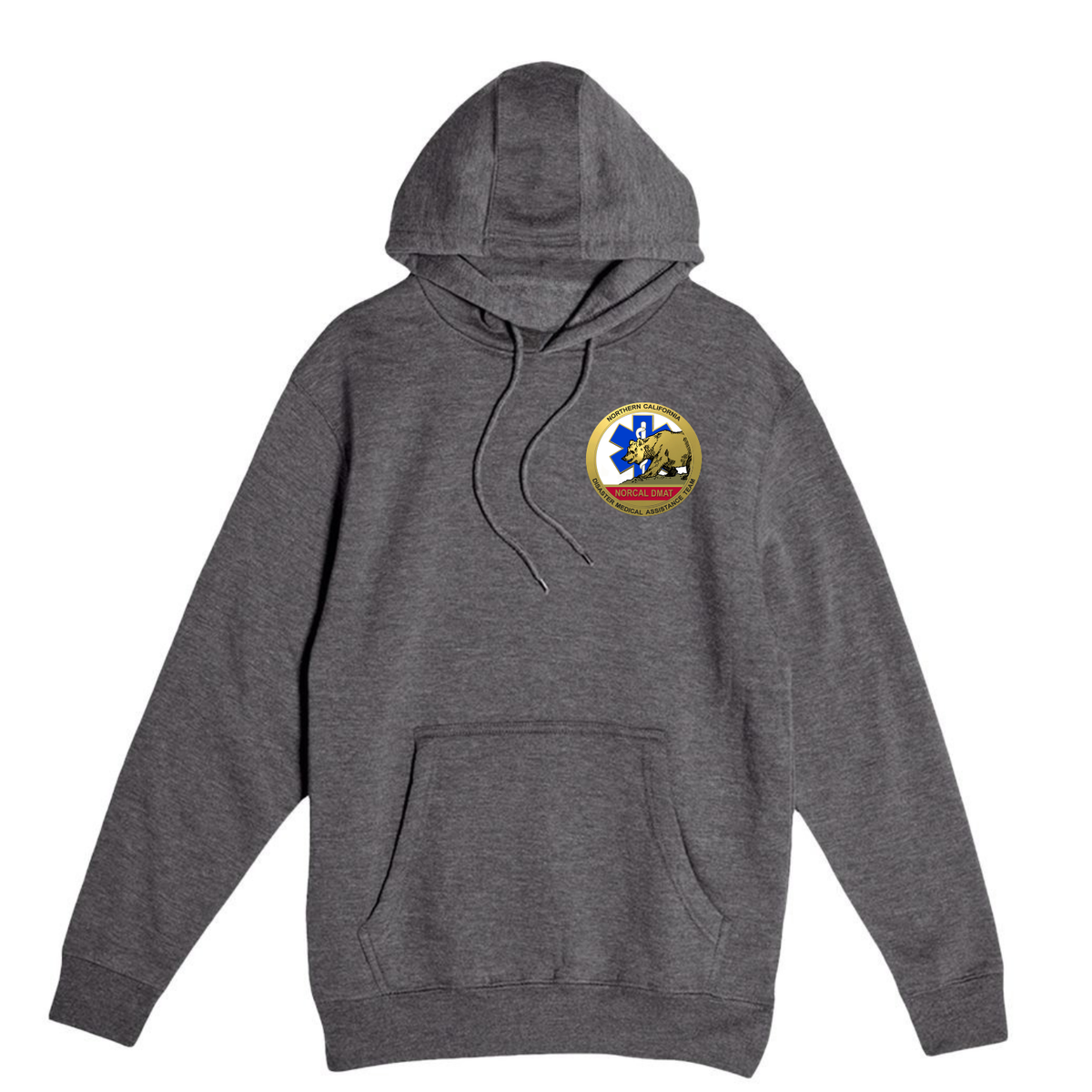 Off Duty - NORCAL DMAT Hoodie - Charcoal Heather