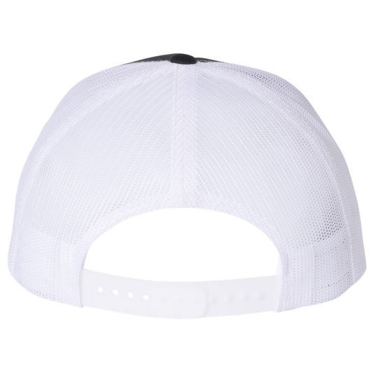 DMAT Richardson 5 Panel Trucker - Navy/White
