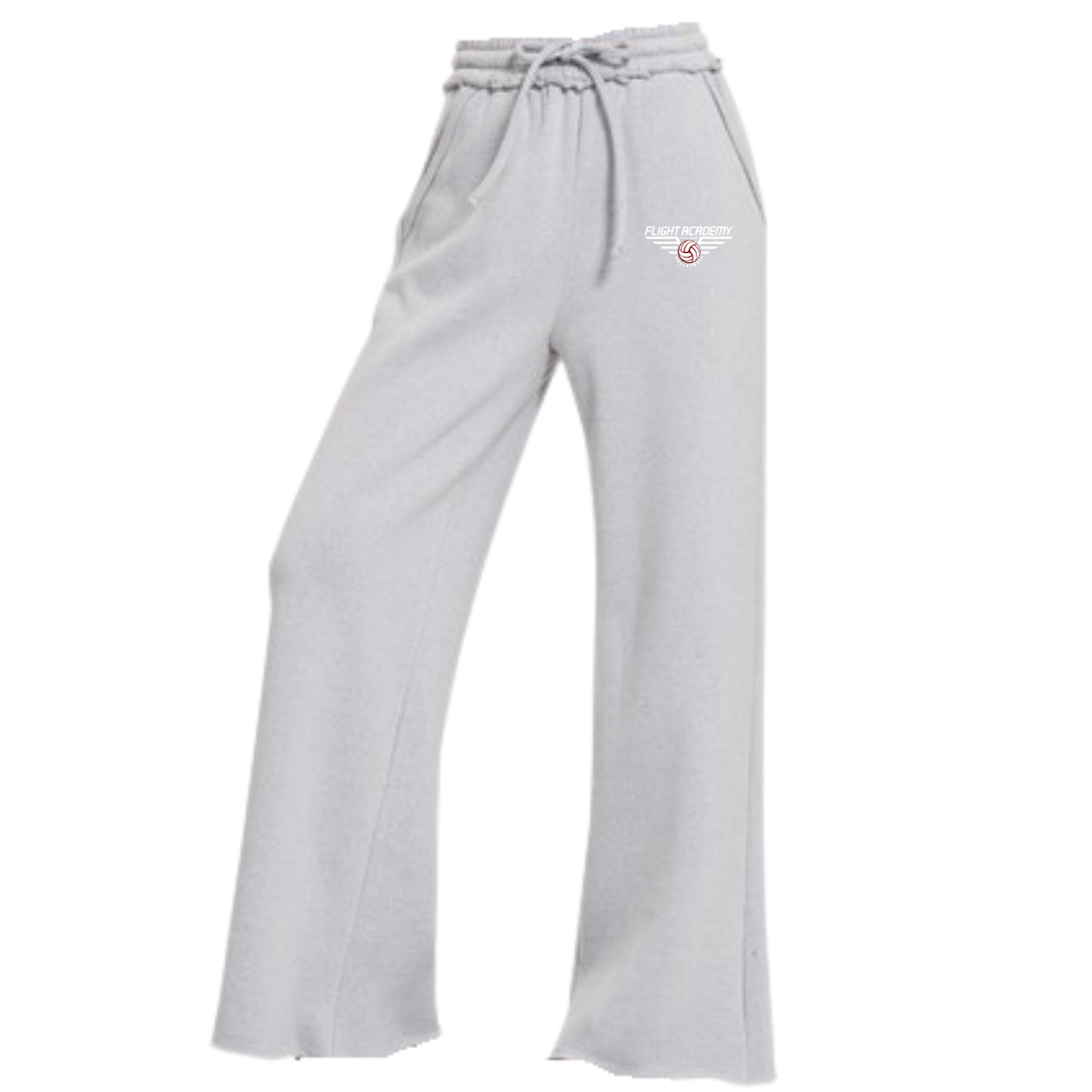 Women's Flight Academy Fleece Wide Leg Pant - Heather Grey