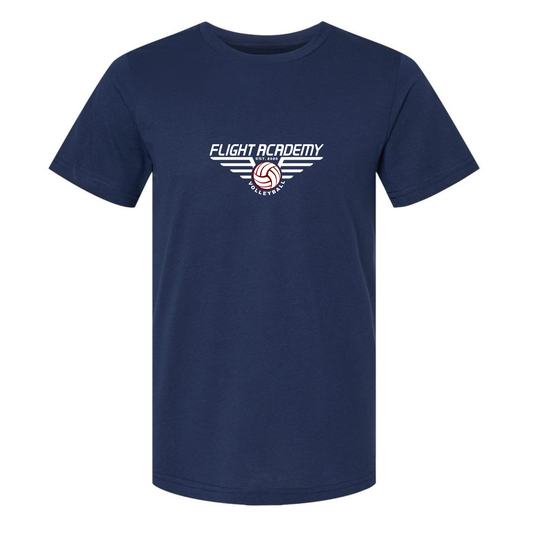Flight Academy Tee - Athletic Heather Navy