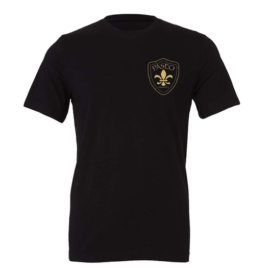 Paseo Aquatics Unisex Tee - Black
