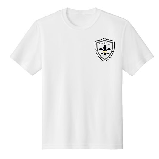 YOUTH Paseo Aquatics Dri Fit Tee - White