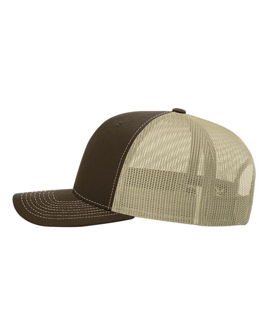 SLO Town Showdown Richardson Trucker - Brown/Khaki