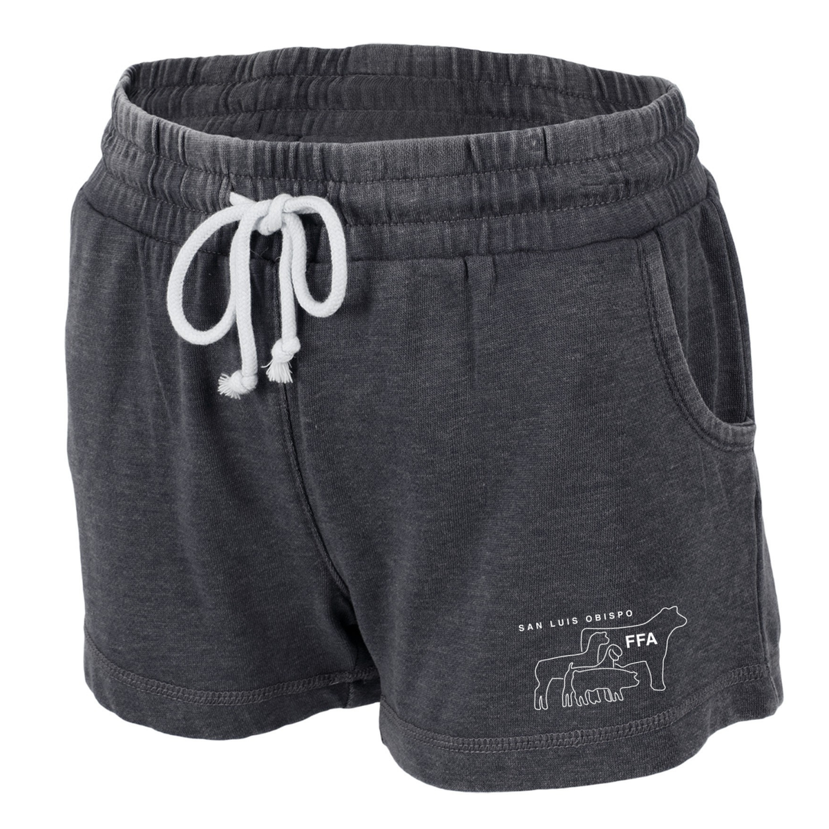 Women's FFA Shorts - Charcoal